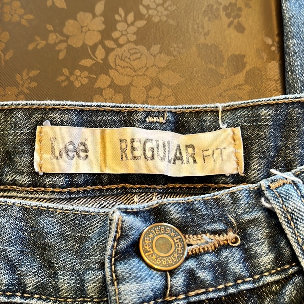 Men’s Lee blue jeans, size 34 x 29 regular fit - Picture 4 of 6